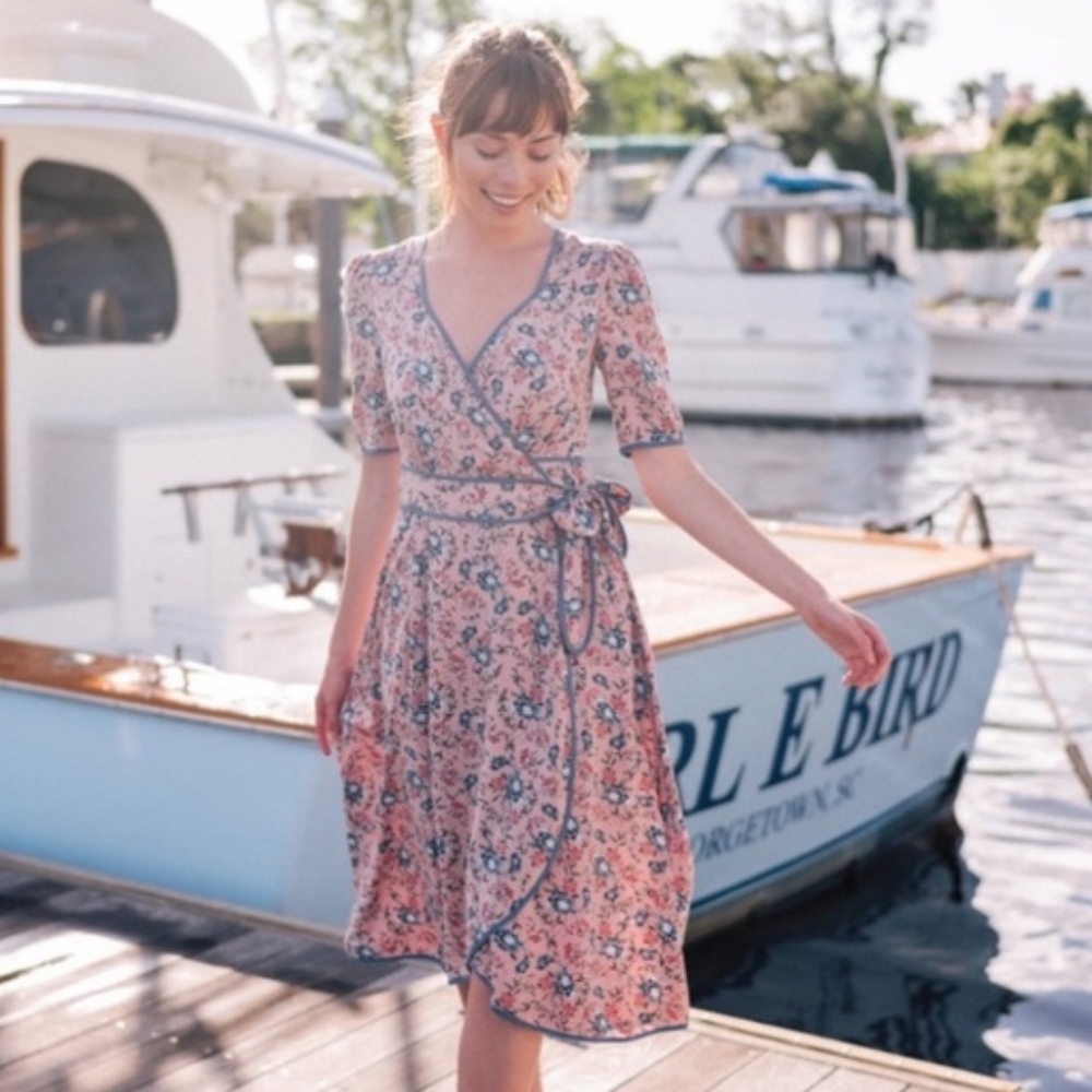 Gal Meets Glam Isadora Wrap Dress